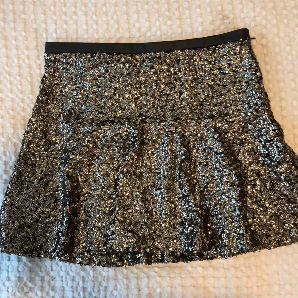 sequin skirt